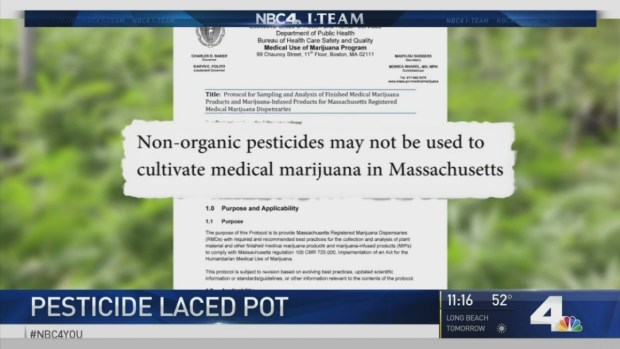 [LA] I-Team Uncovers Pesticide-Laced Marijuana