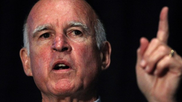 Opinion: Brown Eases Off the Veto Pedal