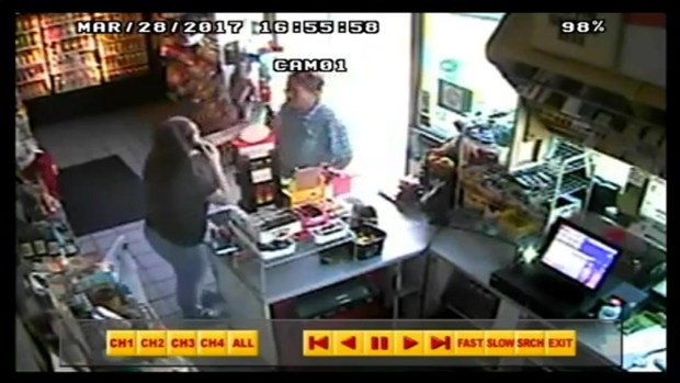 Man throws rage-fueled fit at gas station clerk, motorist