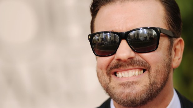 Ricky Gervais Back as Golden Globes Host