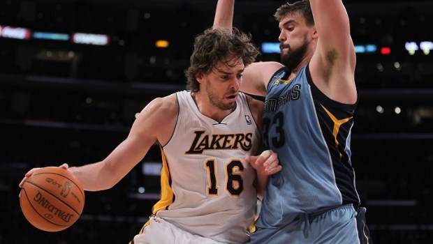 Lakers at Grizzlies: Gasol Brothers Meet Again