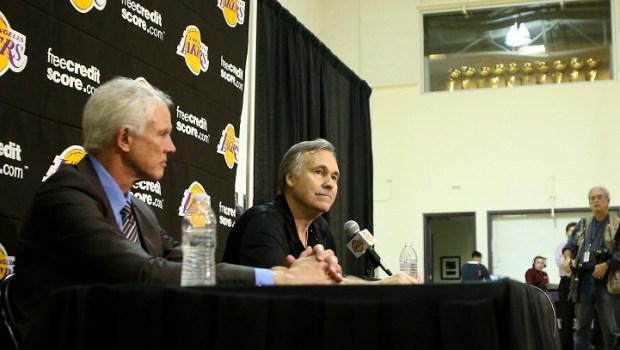 Buss' Health Factored Into Coaching Change: Lakers GM