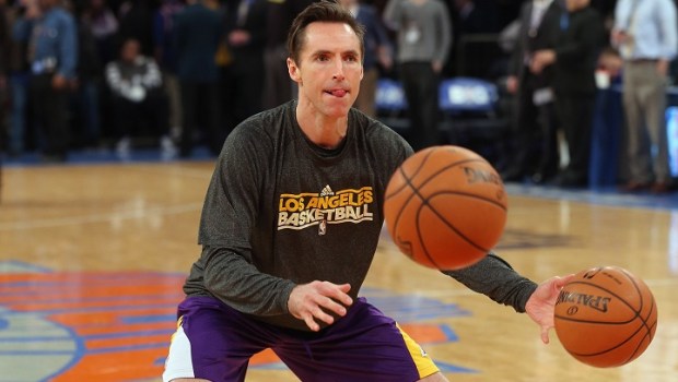 Time To Get Excited, Lakers Fans - Steve Nash Almost Ready