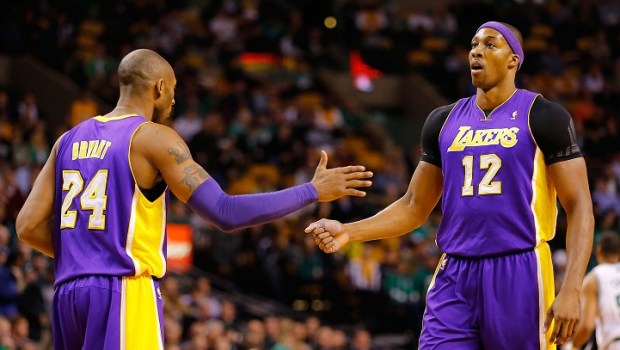 Kobe, Dwight Play Big in Comeback Win Over Hornets