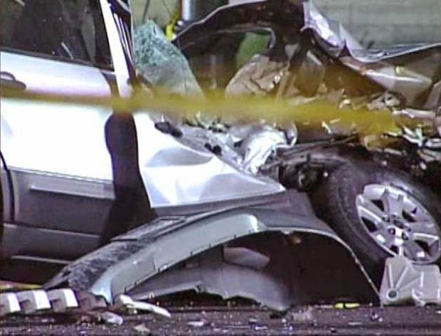 April 2009: Truck Crashes at La Canada Intersection