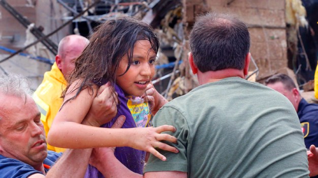 Courage Amid Chaos as Tornado Destroys School