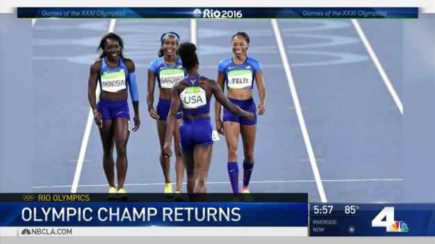 SoCal Olympics Star Allyson Felix Returns