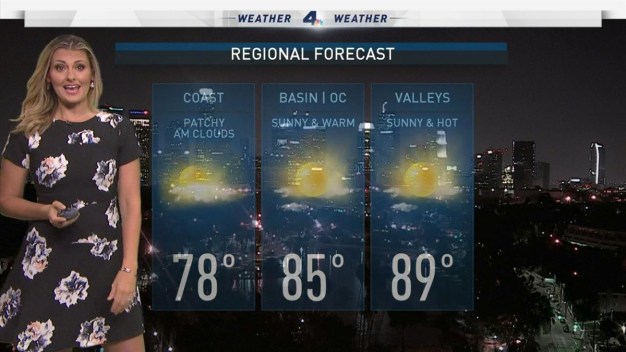 AM Forecast: Sunny Skies