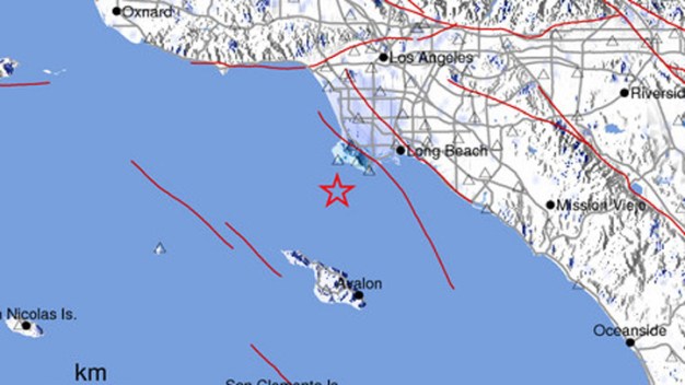 Earthquake Reported Off SoCal Coast