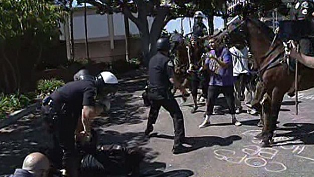 Officer in Fatal Shooting was in Fight Club