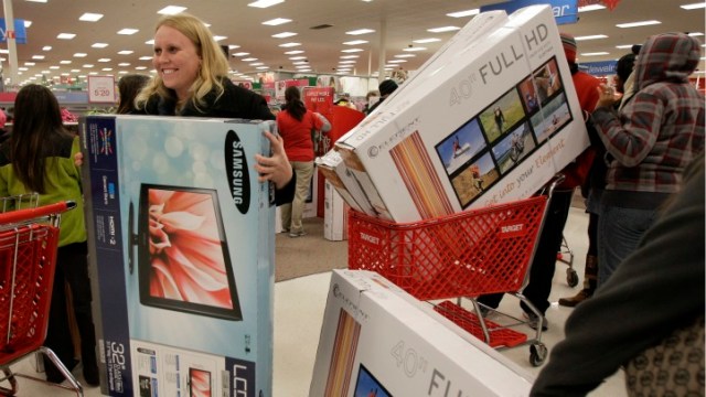 Black Friday Shopping Frenzy