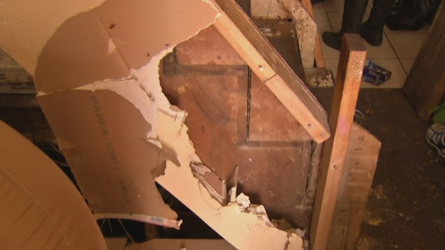 A woman who says her home was broken into and burglarized by Philadelphia Police officers shows the damage that was done. NBC10's Nefertiti Jaquez has the details.