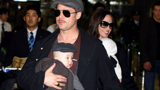 Pitt-Jolie Family Arrives in Japan to Promote Movies