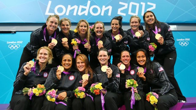 U.S. Women's Water Polo Wins Gold