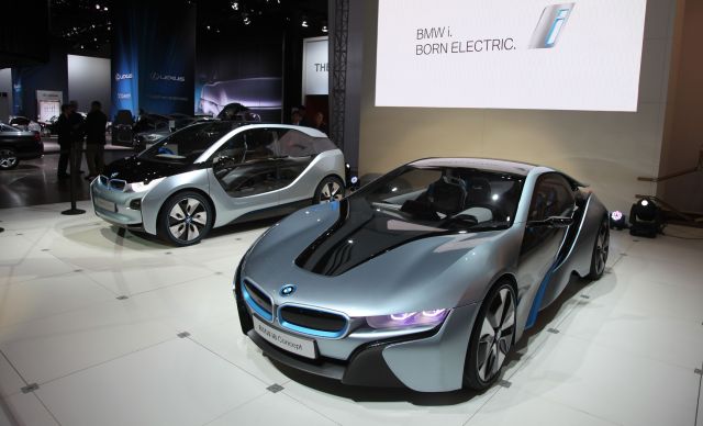 Closer Look: BMW's New i3, i8 Models