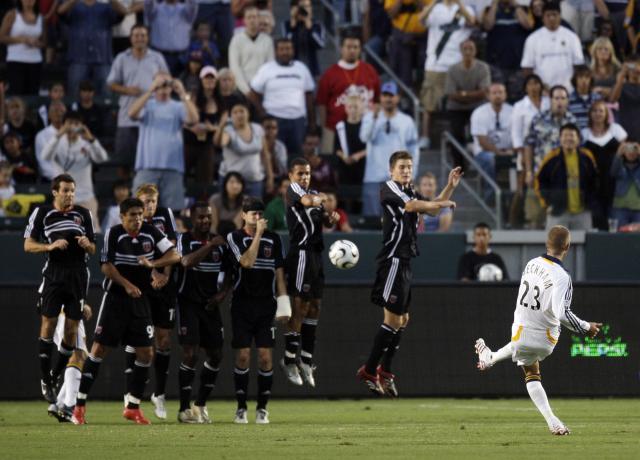 A Look Back: Beckham Scores First Goal With Galaxy