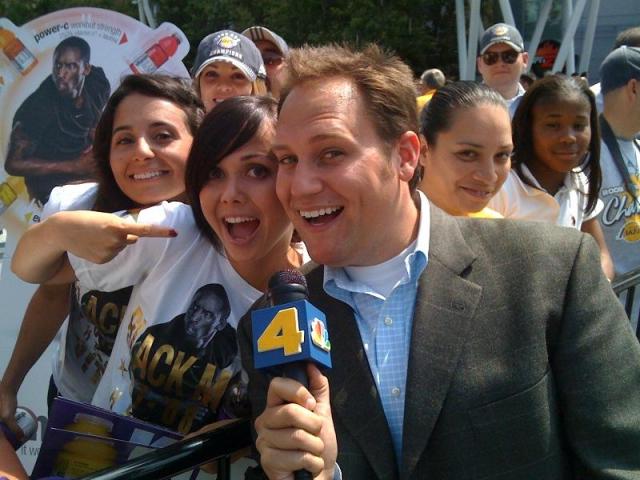 Viewer Images: Lakers Celebration