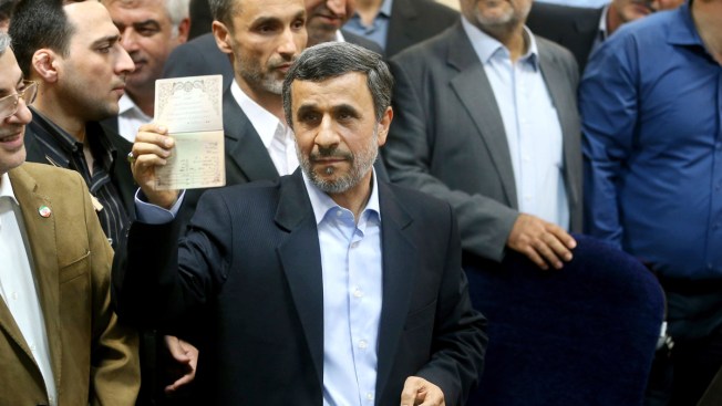 Ex-Iranian President Ahmadinejad Registers for Presidential Candidacy