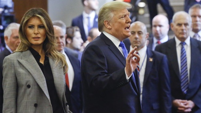 Melania Trump dines with spouses of world leaders at UN