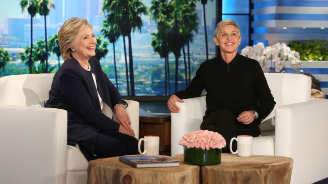 Clinton Tells 'Ellen': Trump 'Literally Stalked' Me During The Debate