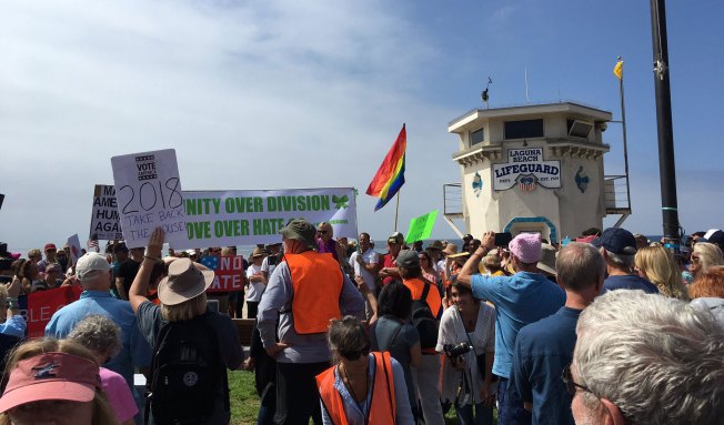 Right-wing rally planned for Laguna Beach sparks backlash, counter-demonstration against racism