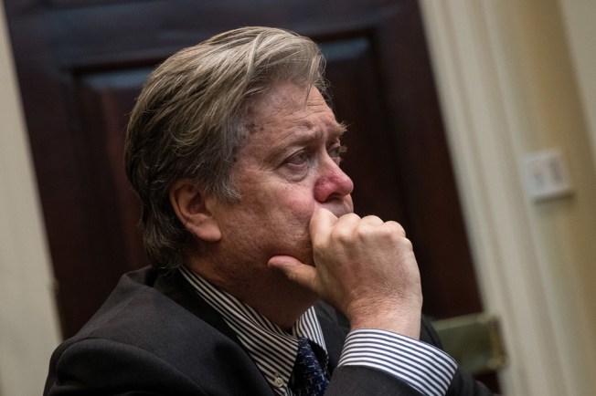 Bannon to stay in White House as tensions subside