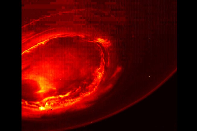 NASA's Juno spacecraft will look at Jupiter Great Red Spot's roots today NASA's Juno spacecraft will look at Jupiter Great Red Spot's roots today
