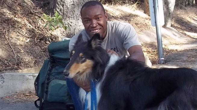 Police say the man suspected in three non-fatal stabbings of homeless people in the Los Angeles area has has turned himself in. Michelle Valles reports from Hollywood for the NBC4 News on July 21, 2012.