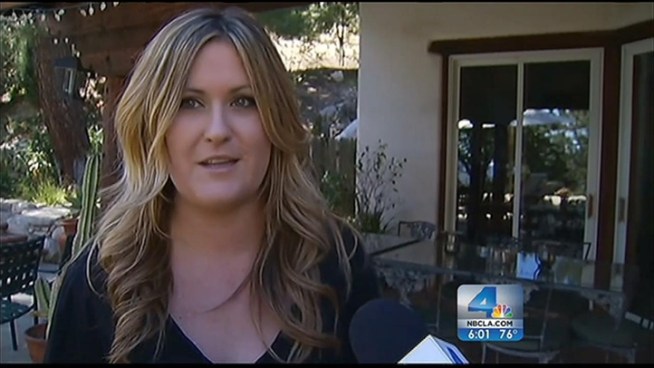 A bear that rummaged through a fridge in Glendale in April has returned to the hills of Glendale. Patrick Healy reports for the NBC4 News at 6 p.m. on Sunday, June 24, 2012.