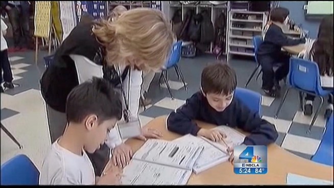 With deficits in the tens of millions of dollars, Los Angeles Unified School District board members signed off on a $6.3 billion budget Thursday that eliminates thousands of jobs and shaves as many as 10 days off the next school year. Gordon Tokumatsu reports from Downtown Los Angeles for the NBC4 News at 5 p.m. on June 28, 2012.