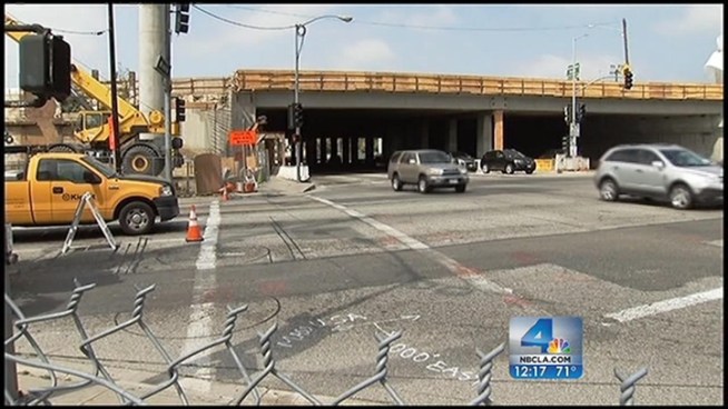 A federal transportation bill is expected to be signed by President Barack Obama Friday, July 6, bringing federal aid, jobs and accelerated transportation projects to the Southland. LA Mayor Antonio Villaraigosa championed the bill, loans from which will supplement revenue from Measure, a half-cent sales tax approved by voters in 2008. Janet Kwak reports from Sherman Oaks for the NBC4 News at noon on July 5, 2012.