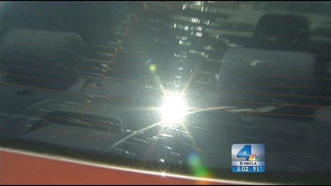 Capt. Jaime Moore with LAFD says leaving children in a hot car, which can quickly reach 120 degrees under the summer sun, is one of the most preventable accidents of summer. Officials suggest parents use visual reminders – like putting a teddy bear in the carseat when it’s not in use, and moving it up to the front seat when the carseat is occupied – to prevent a potentially fatal mistake. John Cadiz Klemack reports from North Hollywood for the NBC4 News at 5 p.m. on July 9, 2012.
