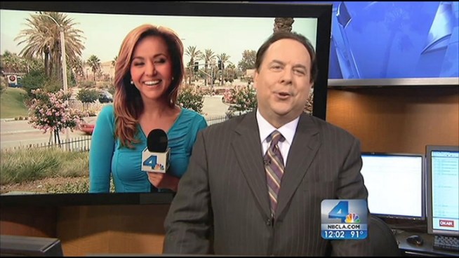 Monsoonal weather hit Southern California residents. Annette Arreola gets people to talk about how they feel about the weather from Rancho Cucamonga for the NBC4 News at Noon on Friday, July 13, 2012.