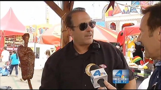 When most people think of the Orange County Fair, rides are a second thought to fair food: corn-on-the-cob, fried Oreos, barbeque ribs and bacon-wrapped turkey legs. The fair offers families old-fashion fun and delicious food starting Friday, July 13. Cary Berglund reports from the Orange County Fair in Costa Mesa for the NBC4 News at 5 p.m. on July 13, 2012.