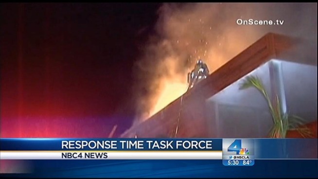 The Los Angeles Fire Commission is hoping a new task force can clarify response times by improving the reporting system. Gordon Tokumatsu reports from Downtown Los Angeles for the NBC4 News at 5 p.m. on July 18, 2012.
