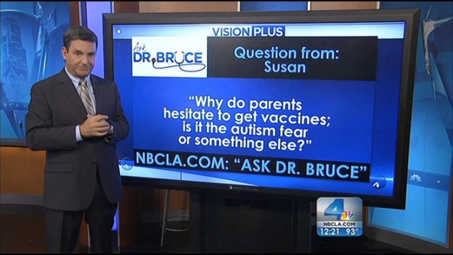 In today's Ask Dr. Bruce segment, Dr. Bruce Hensel answers your health questions regarding bipolar and vaccines.