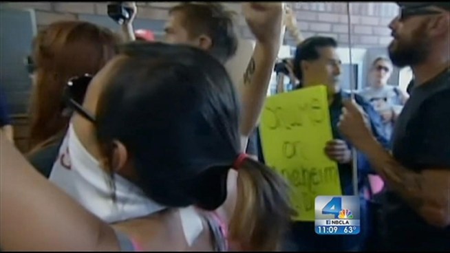 Community organizers are demanding accountability and reform in the wake of two fatal shootings by Anaheim police. The deaths are creating tension in the Latino community, which makes up more than half of the city's population. Kim Baldonado reports for the NBC4 News at 11 p.m. on Monday, July 23, 2012.