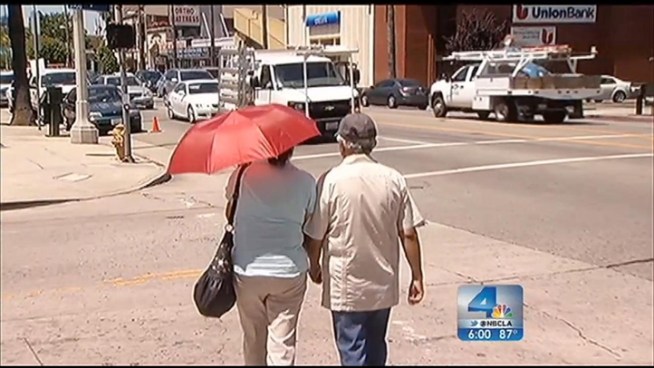 People who make long range weather forecasts say this summers heat wave is not that unusual. Other areas of the country have seen much higher temperatures at longer periods of time. But a combination of climate events could have severe long range consequences. John Cadiz Klemack reports from Malibu for the NBC4 News at 6pm on Wednesday, August 15, 2012.