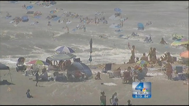 A study from the Scripps Institution of Oceanography in San Diego says beating the heat at the beach could be harder to do in years to come. The study shows that global warming may lead to an increase in humidity and warmer nights, an uncomfortable change for coastal residents who say they've noticed a difference. Angie Crouch reports from Venice Beach for the NBC4 News at 5 p.m. on Sept. 3, 2012.