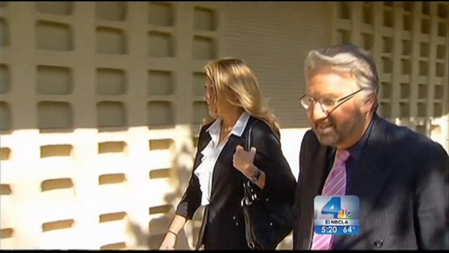 Stacie Halas, also known as Tiffany Six, went before an administrative panel on Monday as she tried to keep her job as a middle school teacher. The panel is expected to take several days to decide if she can return to the classroom. Gordon Tokumatsu reports from Oxnard for the NBC4 News at 5 p.m. on Oct. 22, 2012.