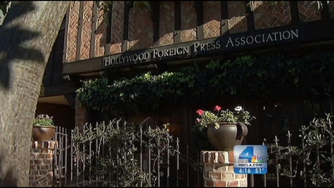 The Hollywood Foreign Press Association is composed of working journalists who cover the entertainment industry for a variety of foreign media, and are the group behind the Golden Globe Awards. The Globes will be handed out Jan. 13. Gordon Tokumatsu reports for the NBC4 News at 6 p.m. on Dec. 13, 2012.