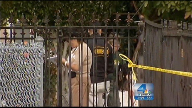A pair of New Year's Eve shootings in Lakewood and Hawthorne left two people dead and several people hurt Monday night. The crime scene investigation in Hawthorne lasted all day Tuesday. Detectives have yet to identify suspects in the shootings. Patrick Healy reports from Hawthorne for the NBC4 News at 5 p.m. on January 1, 2013.