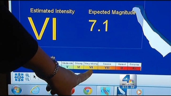 Although scientists cannot predict earthquakes, Dr. Lucy Jones, with U.S. Geological Survey, explains how an earthquake warning system would work to alert residents about 60 seconds before the ground starts rumbling. State lawmakers introduced legislation Monday for the $80 million project. Funding has been stalled by budget cuts at the state and federal level. Lolita Lopez reports from Pasadena for the NBC4 News at 5 and 6 p.m. on Jan. 28, 2013.