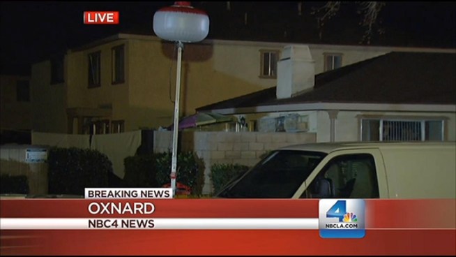 Two women and a man were found dead in Oxnard Wednesday afternoon at two separate locations and police believe the fatal incidents are connected. Robert Kovacik reports from Oxnard for the NBC4 News at 11 p.m. on Jan. 30, 2013.