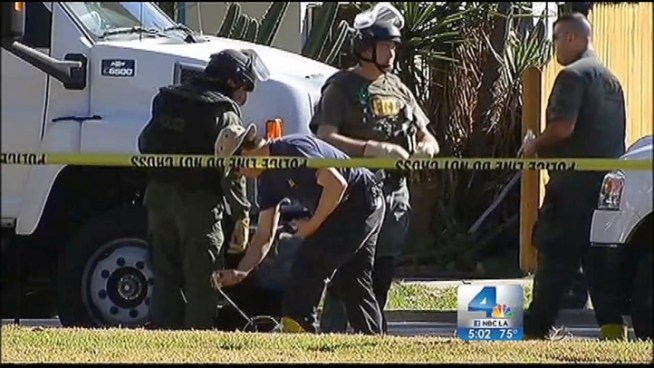 The man whose Riverside home was full of explosives faced a judge Thursday on several felony charges as agents scoured his home. Officials say the home was 