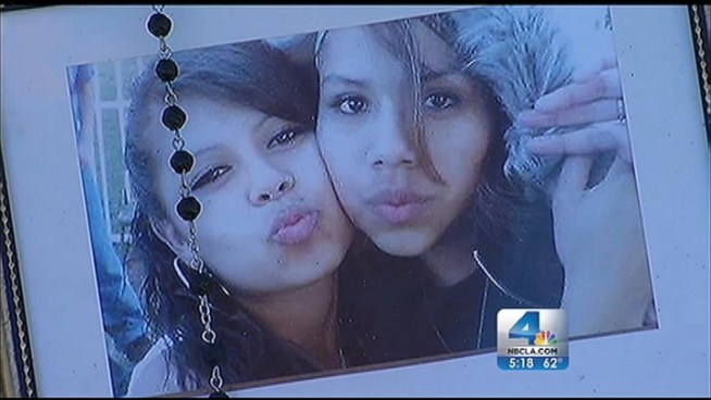 Anthony Lewis Sanchez was arraigned Wednesday. He's been charged with three felony counts of vehicular manslaughter. Authorities say he crashed into them at a high rate of speed on Saturday as they walked home from a baby shower. Vikki Vargas reports from Anaheim for the NBC4 News at 5 p.m. on Feb. 13, 2013.