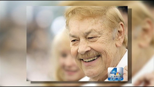 The 79 year old is in the intensive care unit at Cedars-Sinai Medical Center, sources tell NBC4. An LA legend, Buss has not been in good health for several years and is reportedly receiving treatment for cancer. Angie Crouch reports from outside Cedars-Sinai Medical Center for the NBC4 News at 5 p.m. on Feb. 14, 2013.