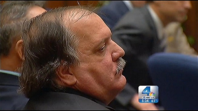 Jury deliberations began Friday in the corruption trial of six former Bell city officials accused of stealing taxpayer money to fund their six-figure incomes. The jurors return Monday morning to resume deliberations. Patrick Healy reports from downtown LA for the NBC4 News at 5 p.m. on Feb. 22, 2013.