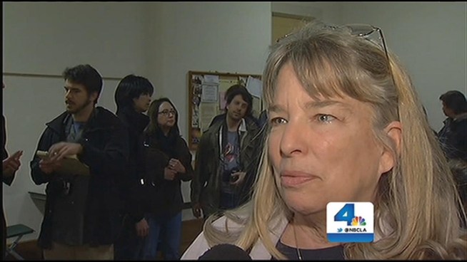 Two slain police officers, including one who grew up in Southern California, are being remembered up in Santa Cruz. A candlelight vigil was held for the victims Wednesday night. John Cadiz Klemack reports for the NBC4 News at 11 p.m. on Wednesday, Feb, 27, 2013.
