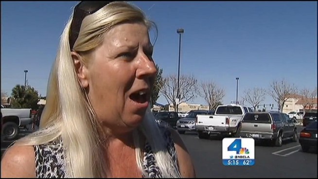 Surveillance video from a Stater Brothers store in San Bernardino County captured a skateboarder before he snatched a bag of money from a troop of Girl Scouts. The troop was hoping to use the money earned for a trip to Disneyland. Jacob Rascon reports from Phelan for the NBC4 News at 5 p.m. on March 4, 2013.